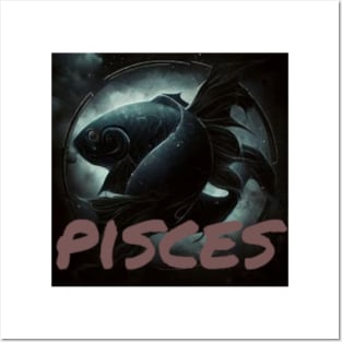 pisces Posters and Art